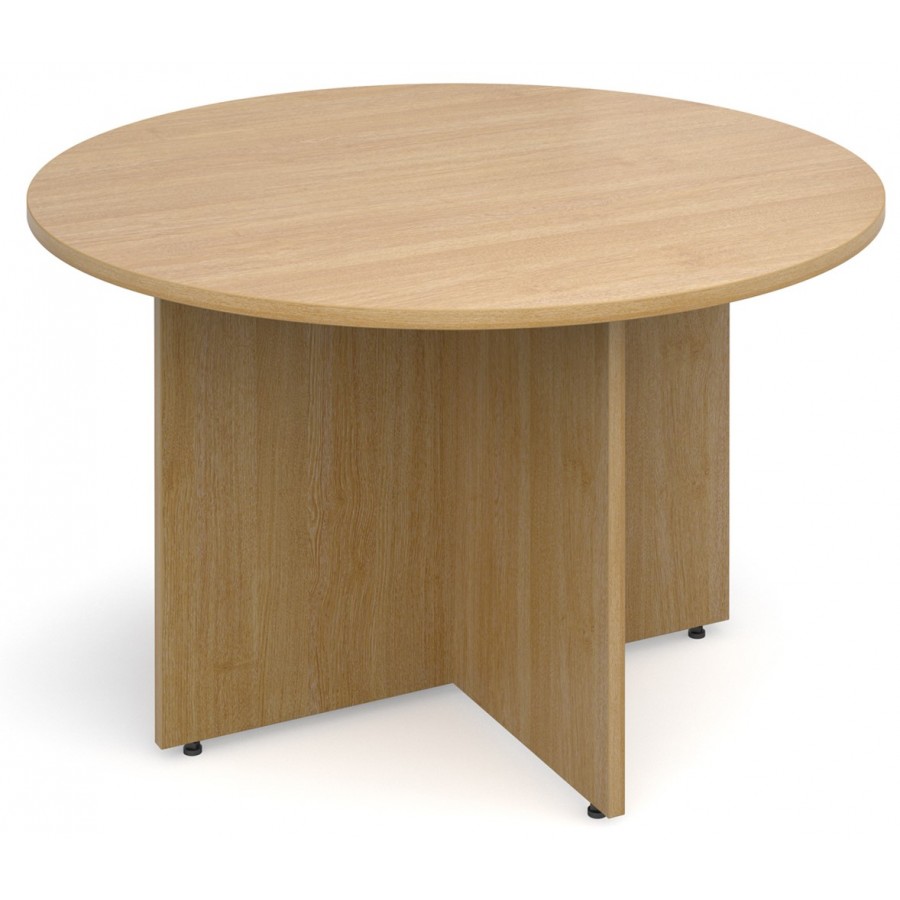 1200mm Arrow Head Circular Boardroom Table